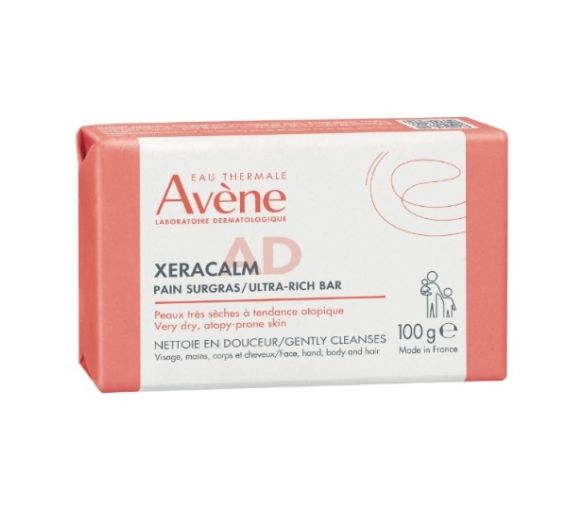 XeraCalm A.D Pain nettoyant surgras Avène - pain de 100g