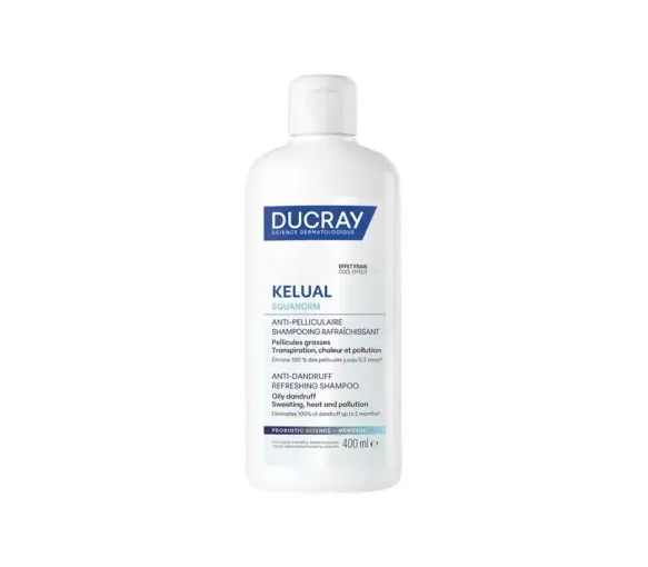 Kelual Squanorm shampooing anti-pelliculaire rafraîchissant Ducray - flacon de 400ml - image 1