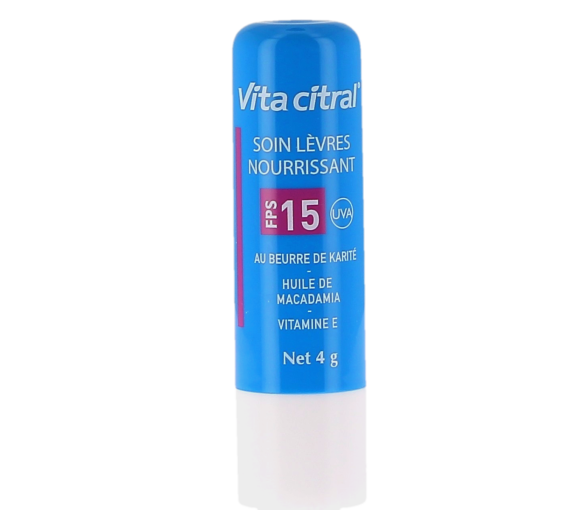 Soin lèvres nourrissant SPF15 Vita Citral - stick de 4g