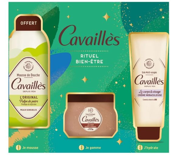 Coffret Rituel vivifiant Cavaillès – 3 produits dont 1 offert - image 1