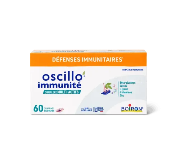 Oscillo immunité complexe multi-actifs Boiron - boîte de 60 comprimés