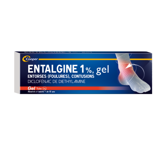 Entalgine 1% gel Cooper - tube de 50g - image 1