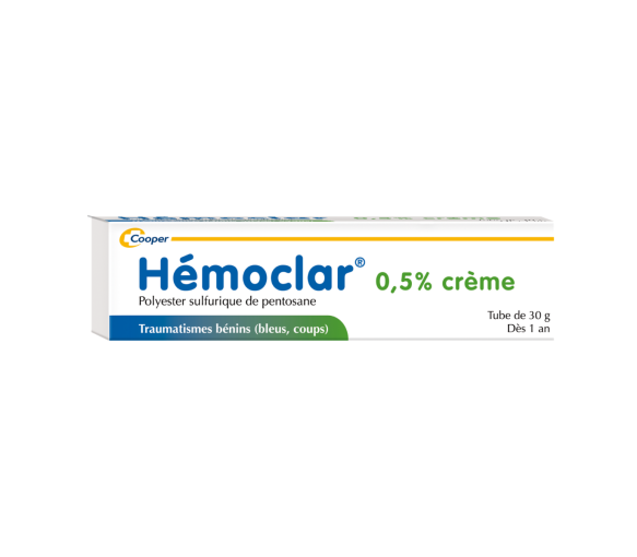 Hémoclar 0,5% crème - tube de 30g - image 1