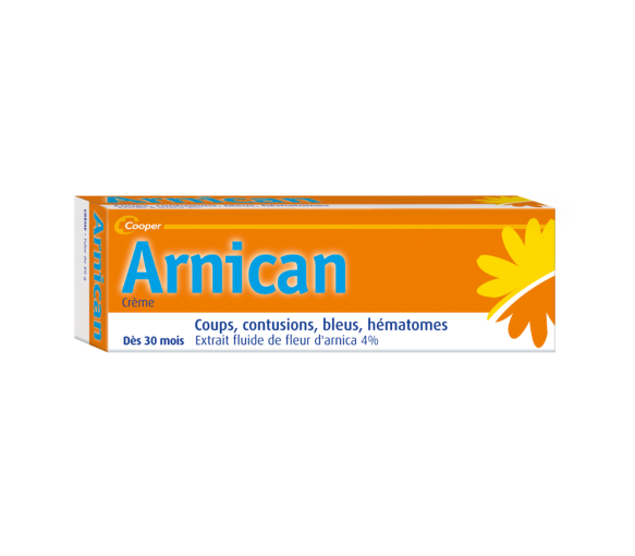 Arnican 4 % crème Cooper – tube 50 g