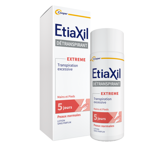 Traitement Détranspirant Pieds Peaux Normales Etiaxil - flacon de 100 ml - image 1