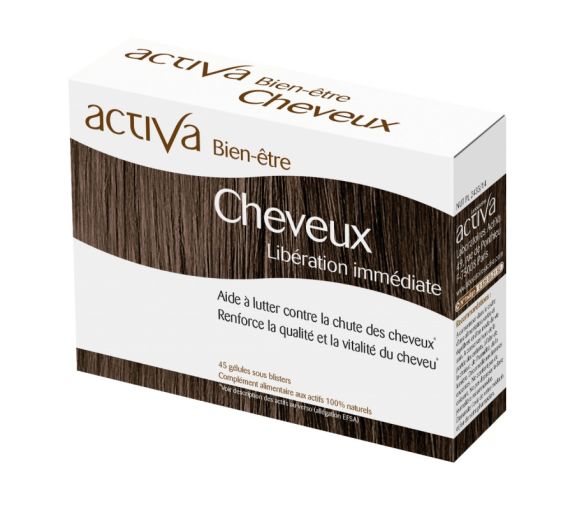 Cheveux Activa bien-être - boite de 30 gélules - image 1