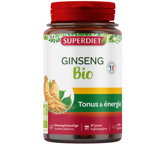 Ginseng bio Super Diet - boîte de 150 gélules - image 1
