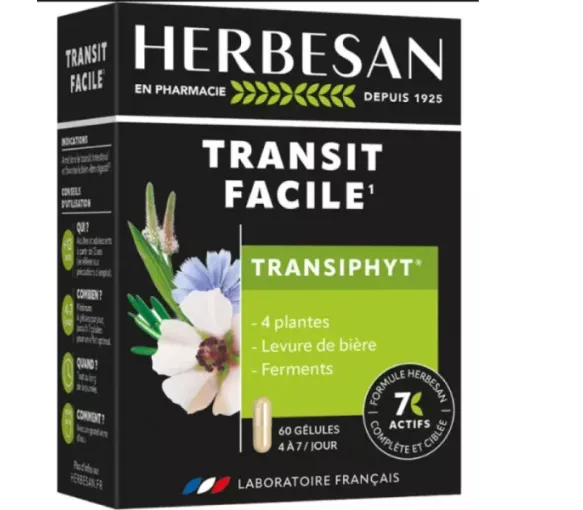 Transiphyt Herbesan - boîte de 60 gélules