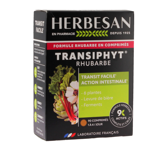 Transiphyt rhubarbe Herbesan - boîte de 90 comprimés - image 1