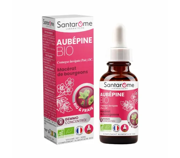 Aubépine bio Santarome - flacon de 30ml - image 1
