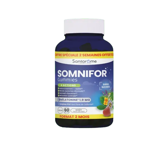 Somnifor gummies  Santarome - pot de 60 gummies - image 1