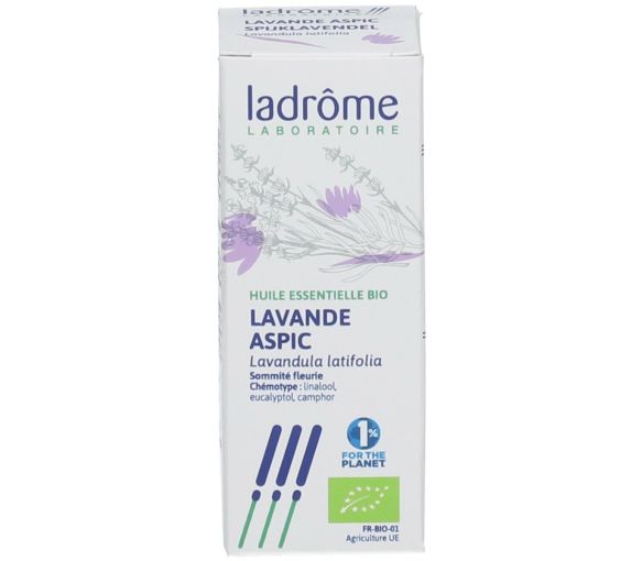 Huile essentielle de lavande aspic Bio Ladrôme - Flacon de 10ml