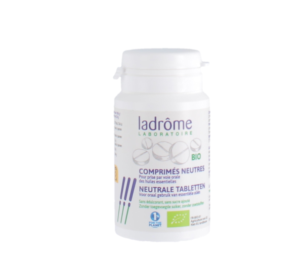 Comprimés neutres Bio Ladrôme - pot de 30 comprimés