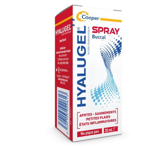 Hyalugel spray buccal - spray de 20 ml - image 1