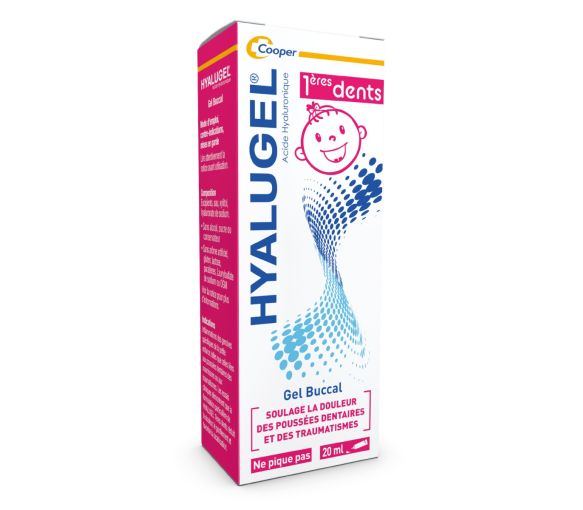 Hyalugel gel buccal 1ère dents - tube de 20 ml - image 1