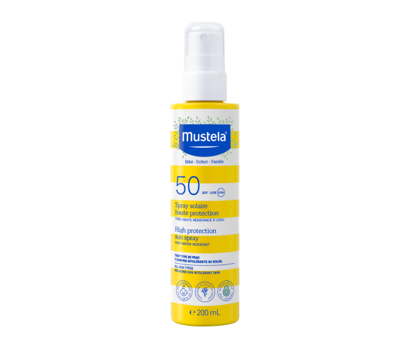 Spray solaire haute protection SPF50 Mustela - spray de 200 ml - image 1