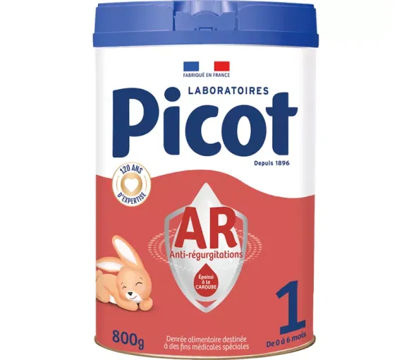 AR anti régurgitations lait expert 1er âge Picot - boite de 800g