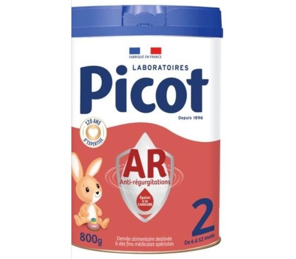 AR anti régurgitations lait expert 2ème âge Picot - boite de 800g