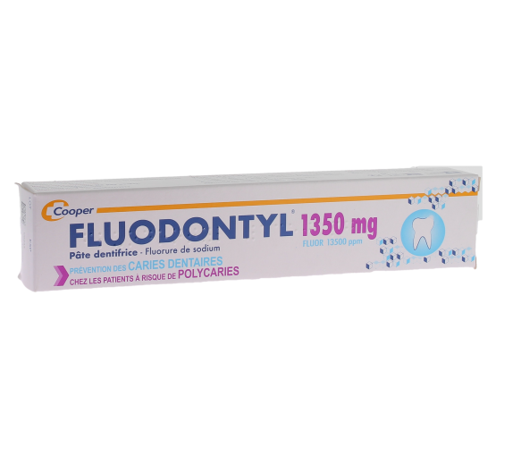 Fluodontyl 1350 mg pâte dentifrice - tube de 75 ml - image 1