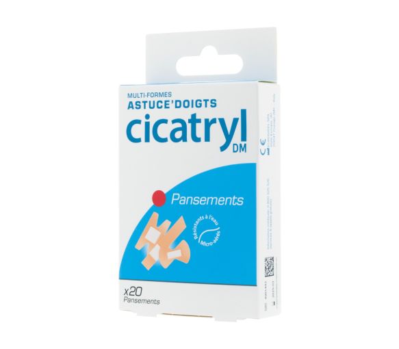 Cicatryl pansements multi-formes - boîte de 20 pansements - image 1