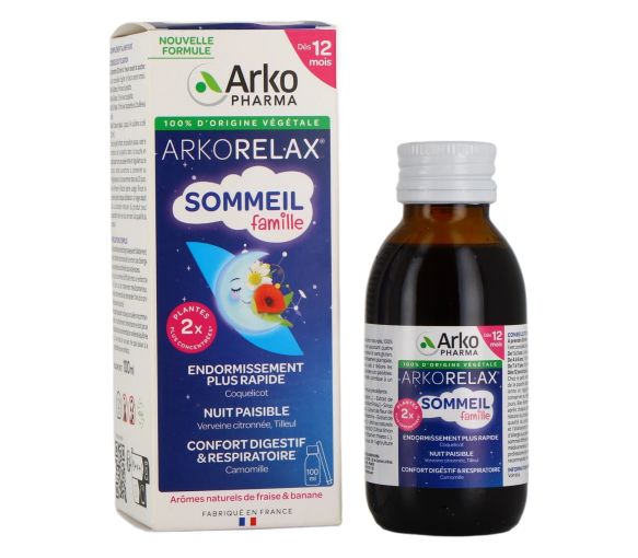 Arkorelax Sommeil famille Arkopharma – 100 ml