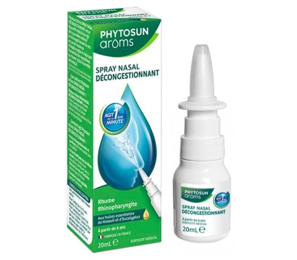 Spray nasal décongestionnant Phytosun arôms - spray de 20 ml