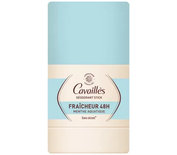 Déodorant fraîcheur 48h menthe aquatique Rogé Cavaillès - stick de 50ml