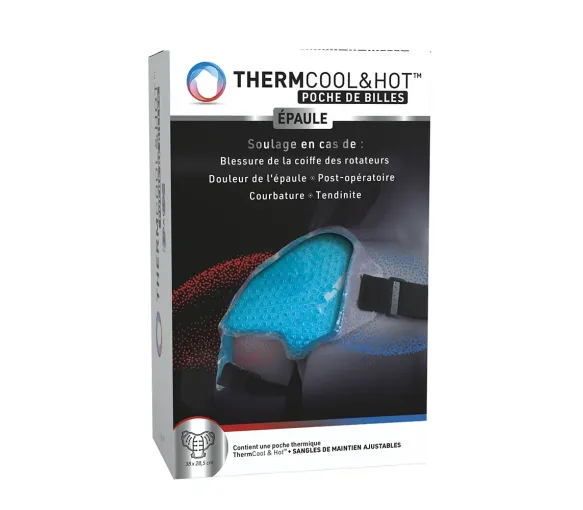 Thermocool&hot poche de billes épaule Bausch lomb - poche de billes 38x28,5cm