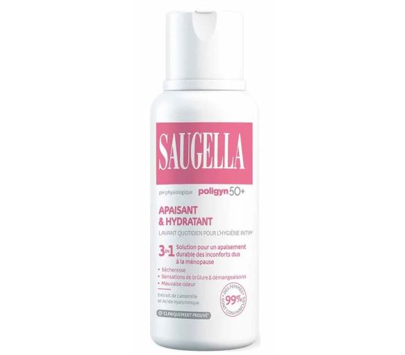 Poligyn 50+ soin lavant intime Saugella - flacon de 250ml - image 1