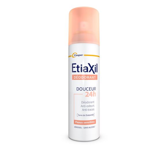 Déodorant douceur 48h sans aluminium Etiaxil - spray de 150 ml - image 1