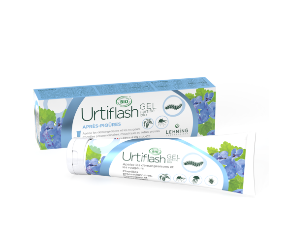 Urtiflash Gel après piqûres bio Lehning - tube de 50g - image 1