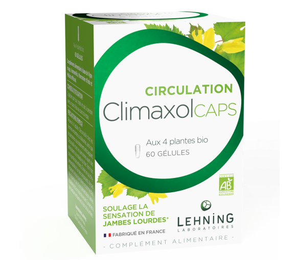 Climaxolcaps circulation Lehning - pot de 60 gélules - image 1