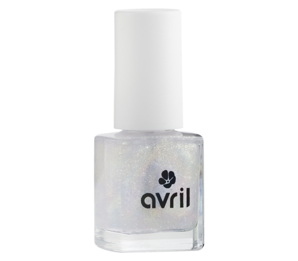 Top coat pailleté doré Avril - flacon de 7ml