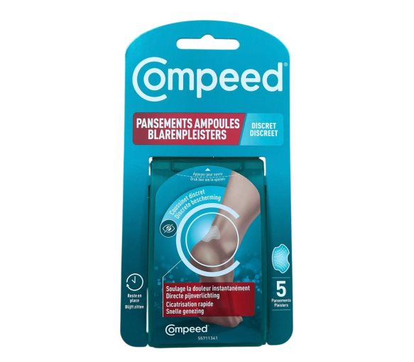 Pansements ampoules discret Compeed - boite de 5 pansements - image 1