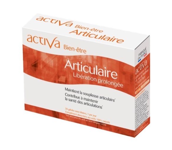 Bien être articulaire libération prolongée activa - boite de 30 gélules - image 1