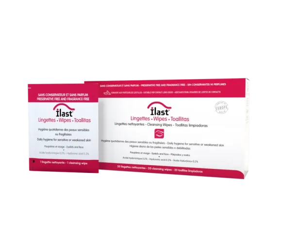 Ilast lingettes nettoyantes - boîte de 20 lingettes