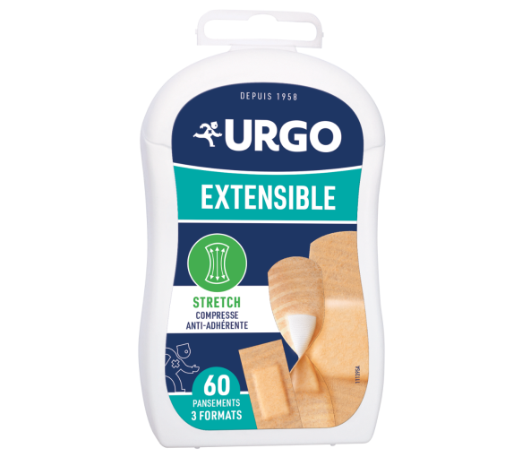 Pansements extensibles Urgo - 60 pansements