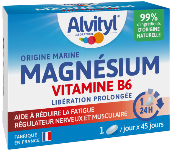 Magnésium Vitamine B6 Alvityl - boite de 45 comprimés - image 1