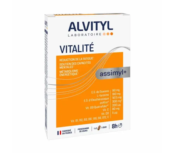 Vitalité assimyl+ Alvityl - boite de 30 comprimés - image 1