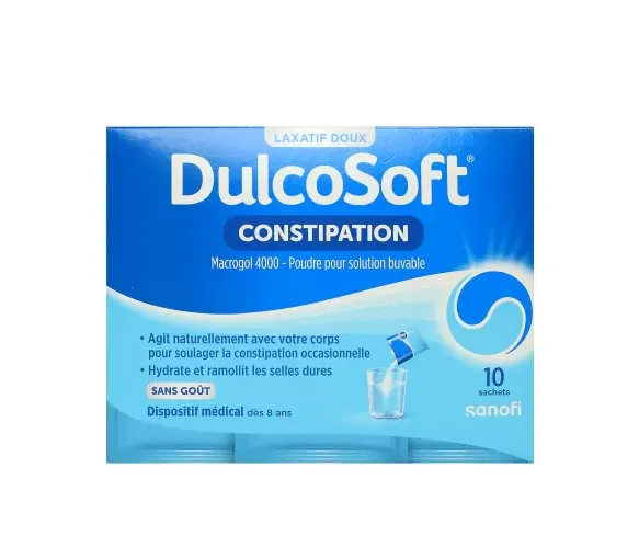 Dulcosoft Constipation Sanofi - boite de 10 sachets