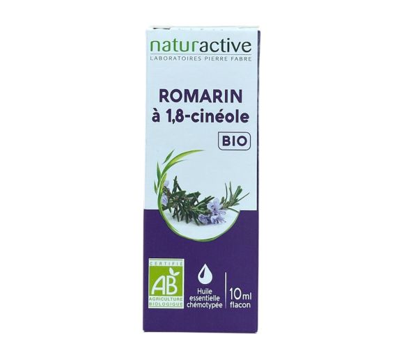 Huile essentielle Romarin à 1,8-cinéol bio Naturactive - flacon de 10ml - image 1