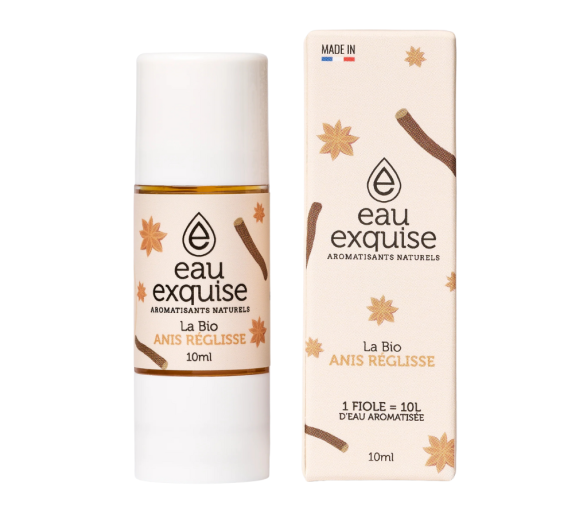 Eau exquise la bio anis réglisse AGST Developpement - flacon compte-gouttes de 10ml - image 1