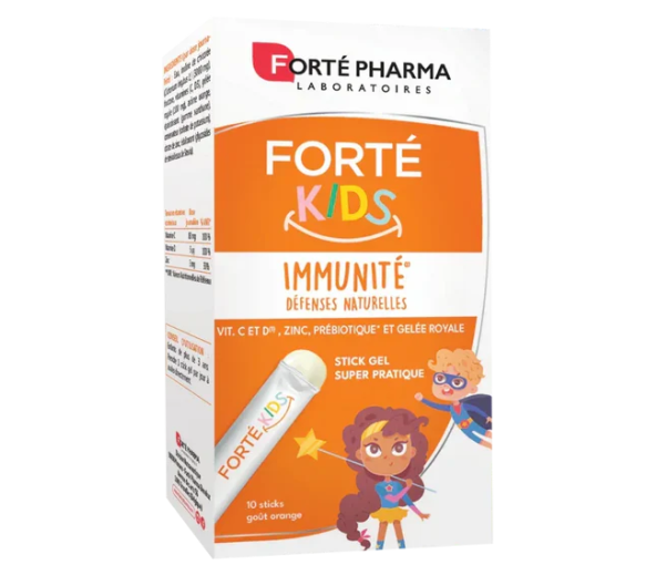 Forté Kids immunité et défenses naturelles Forté Pharma - boîte de 10 sticks - image 1