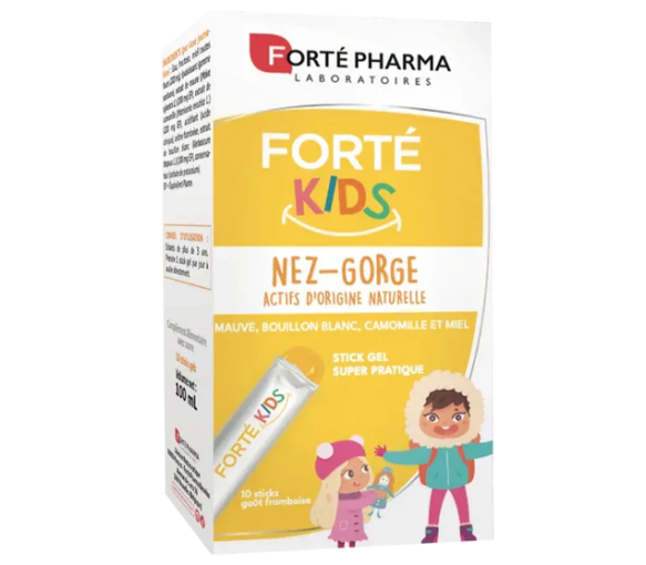 Forté Kids nez et gorge Forté Pharma - boîte de 10 sticks - image 1