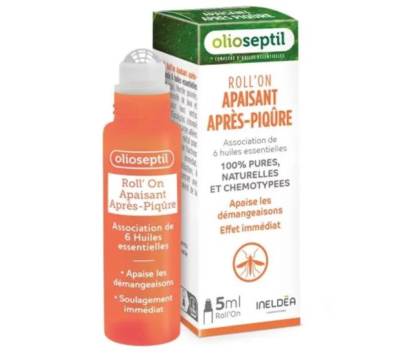 Olioseptil roll’on apaisant après-piqûre Ineldea – 5 ml - image 1
