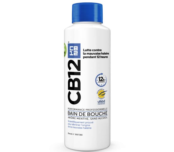 CB12 Bain de bouche goût menthe - flacon de 500 ml - image 1
