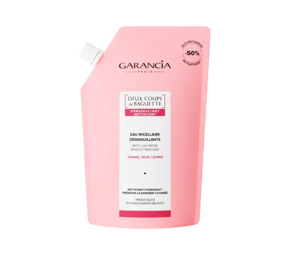 Deux Coups de Baguette eau micellaire démaquillante Garancia - éco-recharge de 400ml - image 1