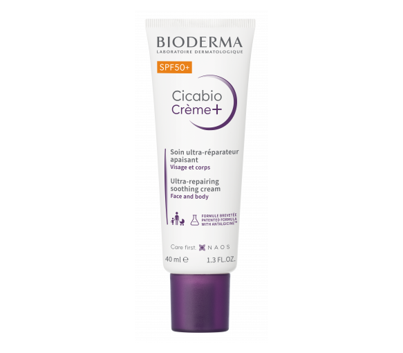 Cicabio Crème+ SPF50+ Bioderma - tube de 40ml