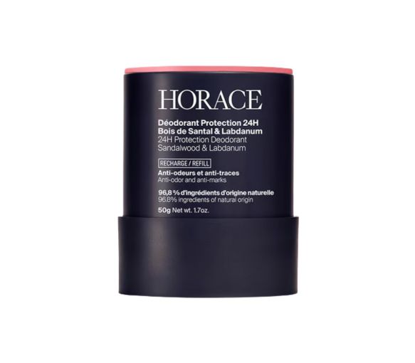 Recharge déodorant protection 24h bois de santal et labdanum Horace - 50g - image 1