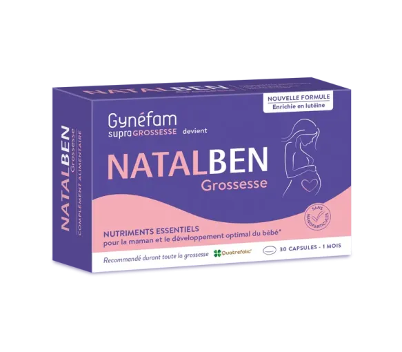 Natalben Grossesse laboratoire Effik - boite de 30 capsules